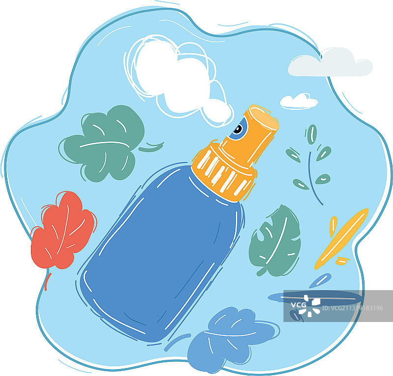 喷雾图标设计清洁水符号图片素材