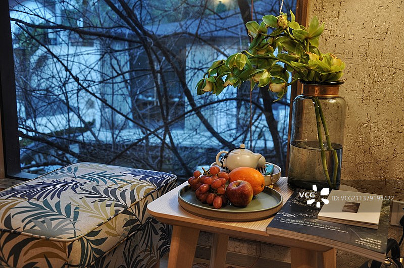 成都三圣乡民宿欢迎水果图片素材