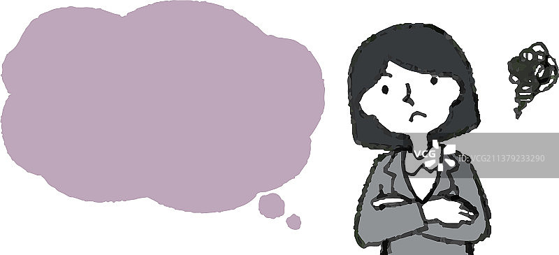 上半身商务女人面部姿势图片素材