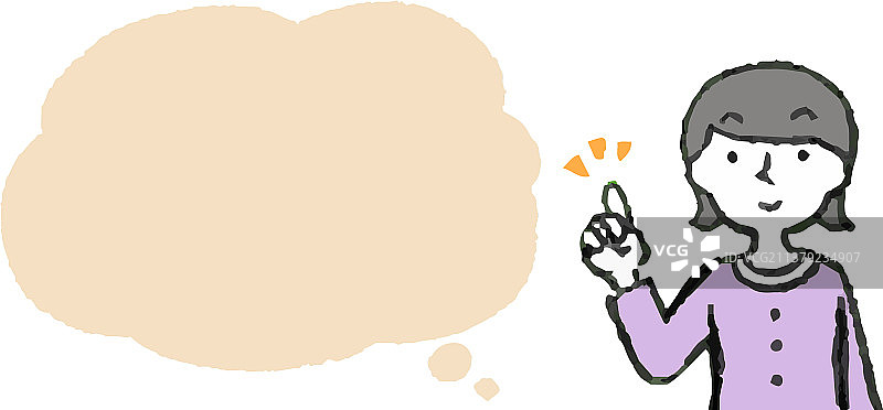 穿着连衣裙的女性上半身，面部和姿势图片素材