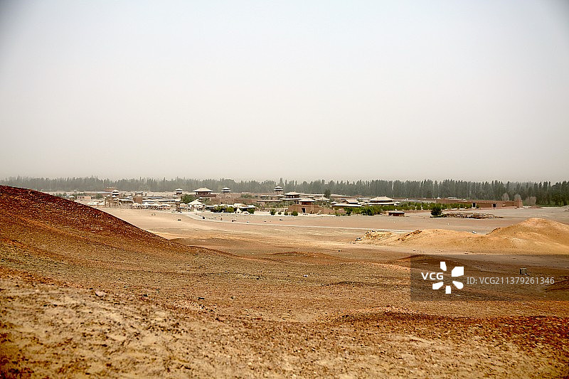 大漠孤烟图片素材