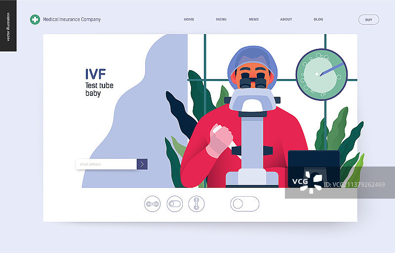 医疗保险测试管模板图片素材