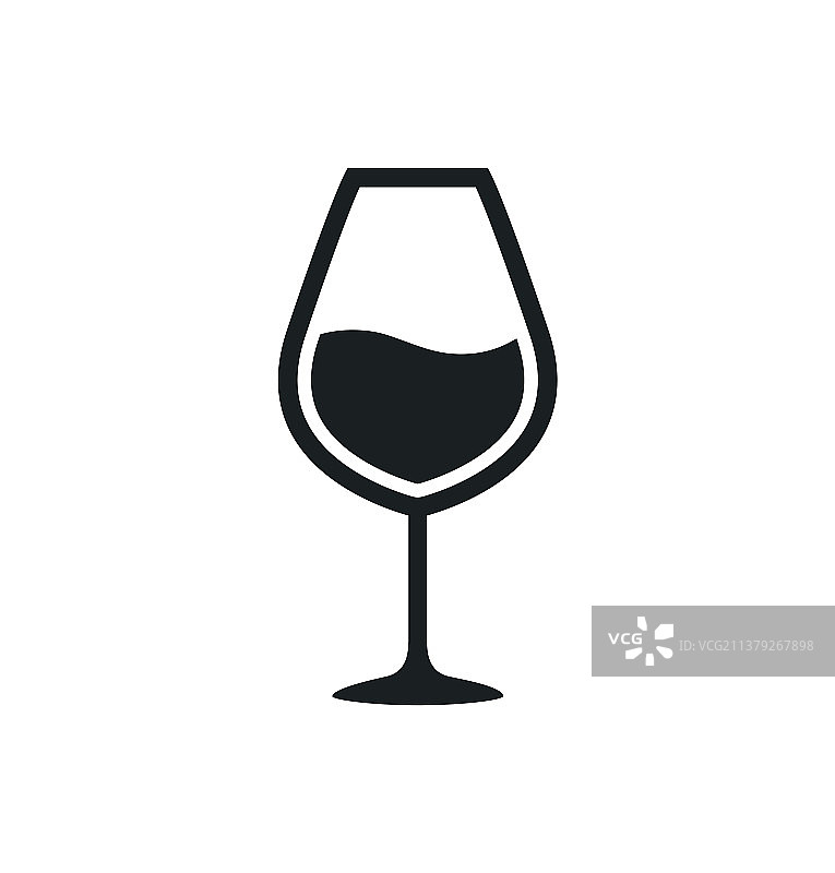 酒杯图标，红酒符号，倾倒饮料图片素材