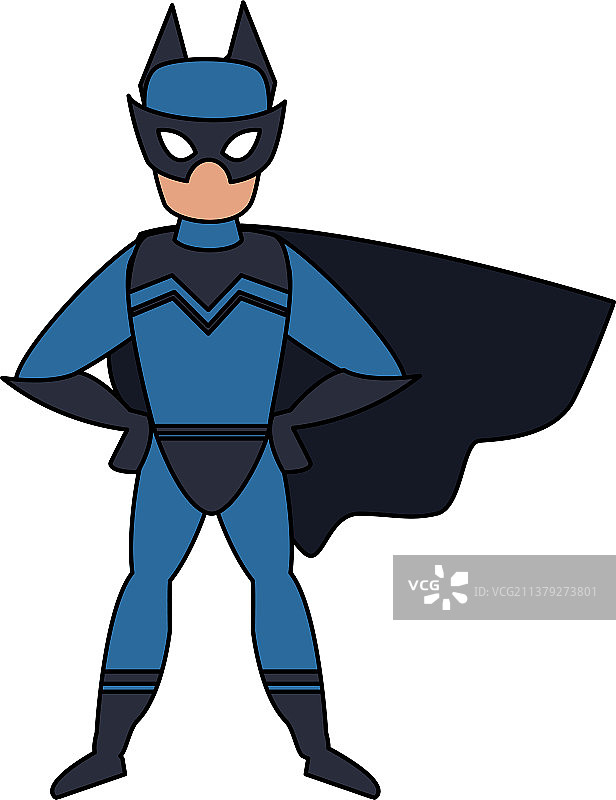 超级英雄复古卡通漫画图片素材