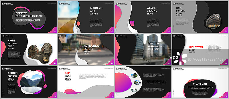 最小演示设计作品集图片素材