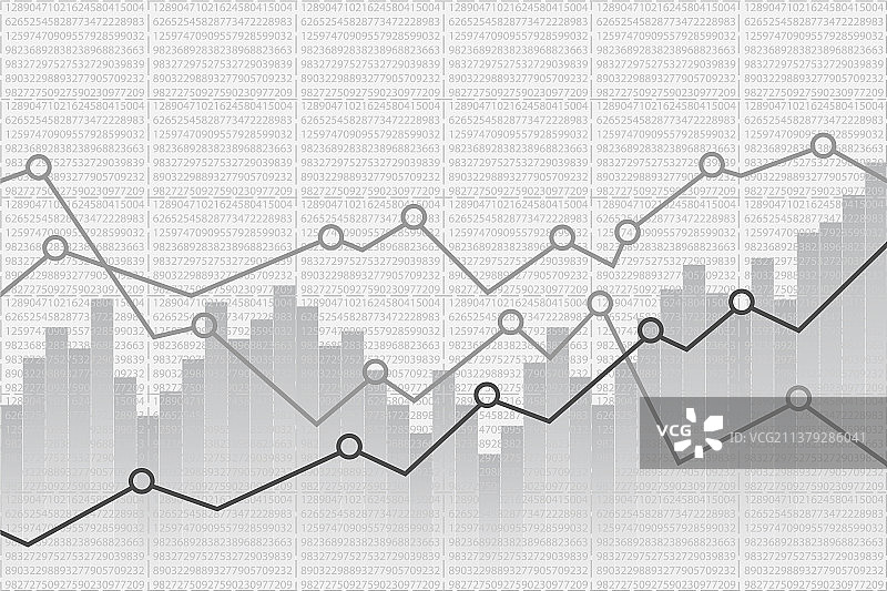 抽象金融图表背景图片素材