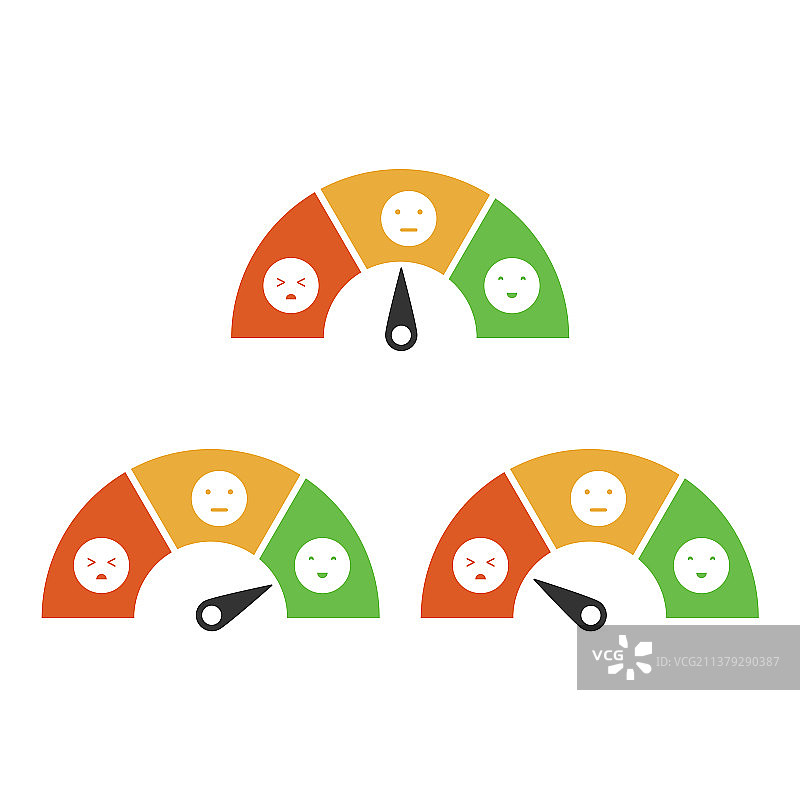 白色背景上的反馈概念设计图片素材