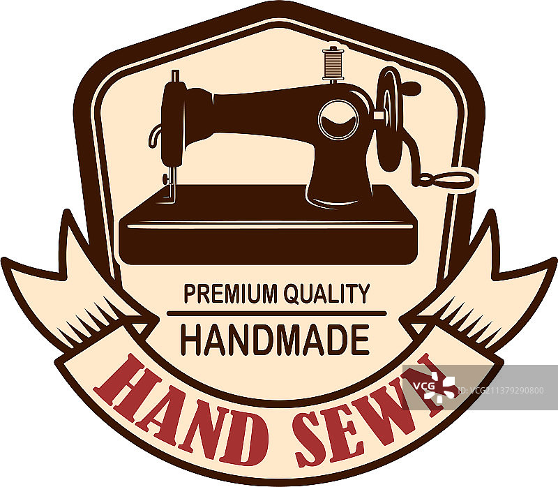 裁缝店标志模版设计元素图片素材