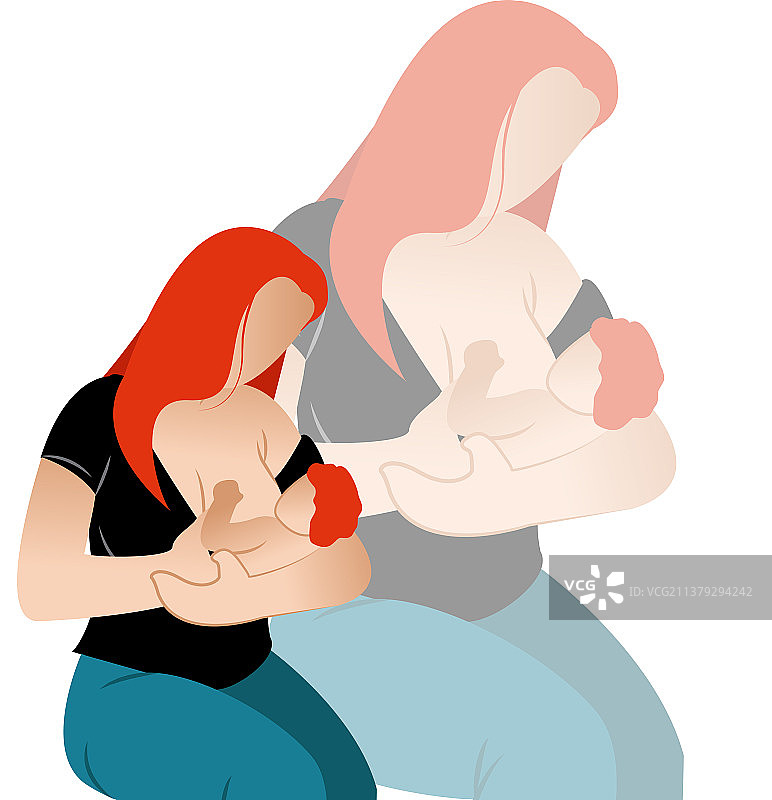 女人在怀里喂儿子母乳图片素材