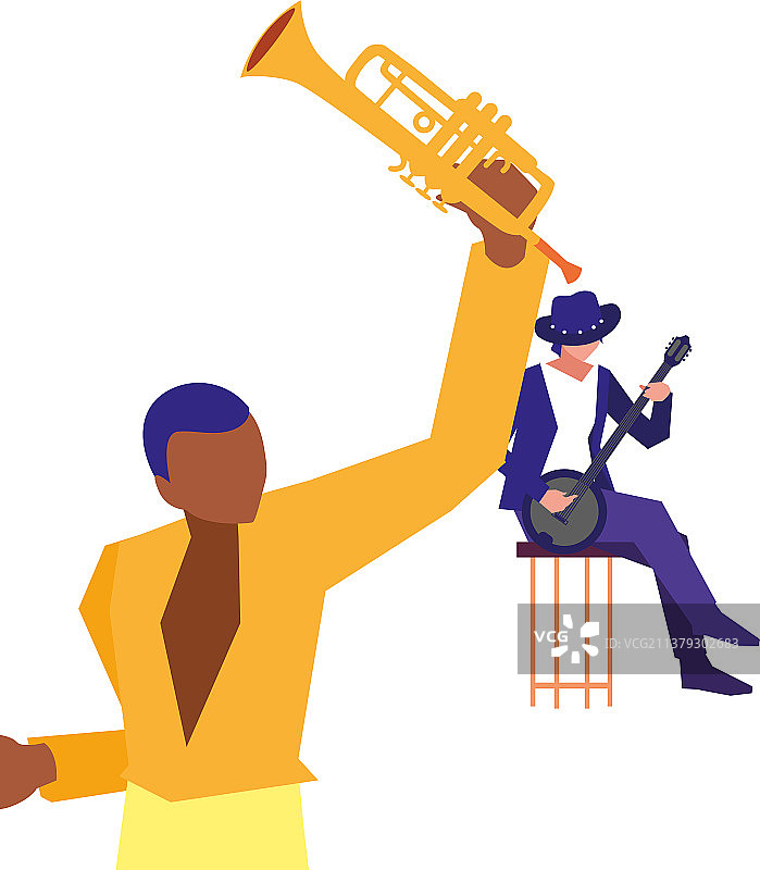 人音乐家音乐会活动设计图片素材