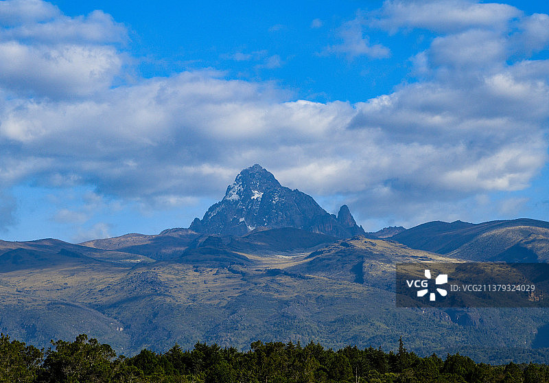 肯尼亚山/mount kenya图片素材