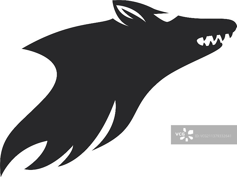 狼标志图片素材