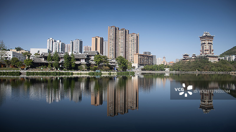 碧阳湖图片素材