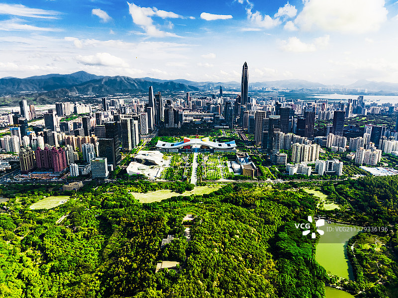 深圳福田中轴图片素材