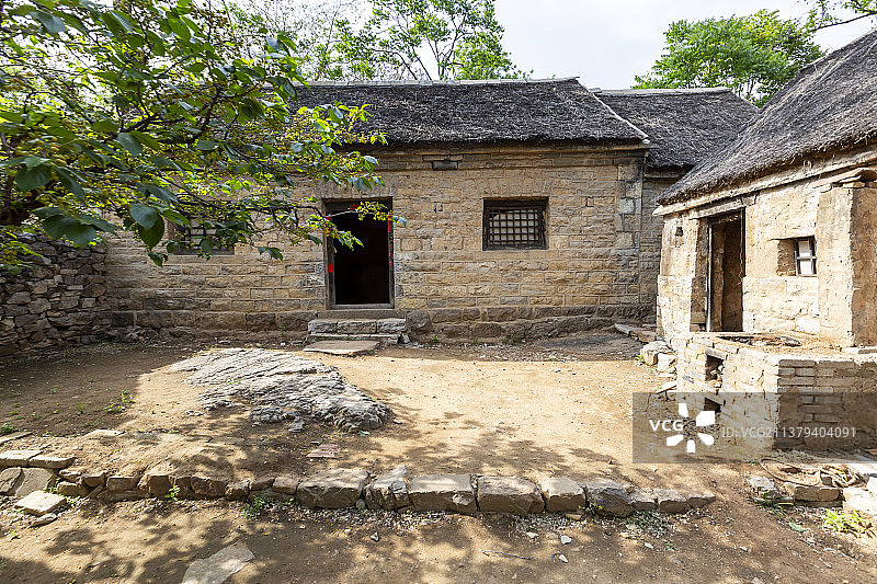 山东省临沂市沂南县沂蒙红色影视基地：东方战场拍摄主场景图片素材