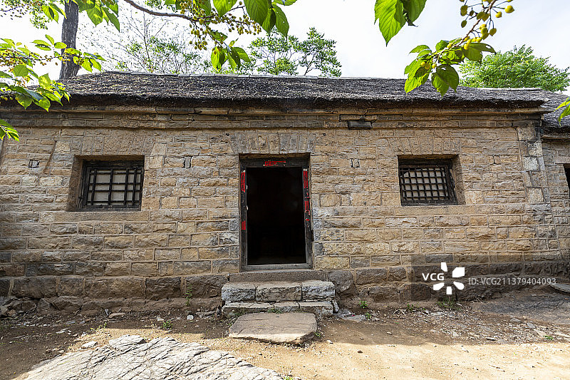 山东省临沂市沂南县沂蒙红色影视基地：东方战场拍摄主场景图片素材