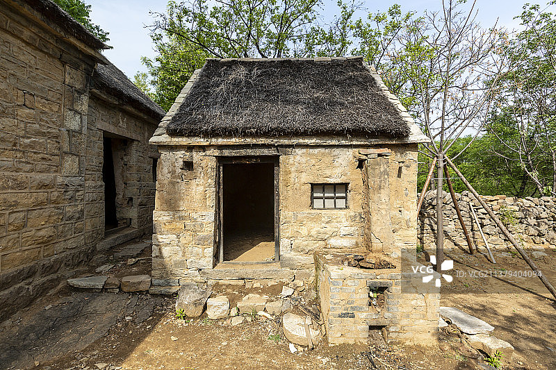 山东省临沂市沂南县沂蒙红色影视基地：东方战场拍摄主场景图片素材