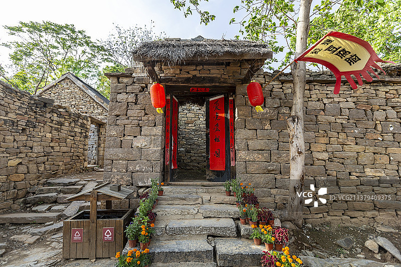 山东省临沂市沂南县沂蒙红色影视基地：红嫂豆腐脑图片素材