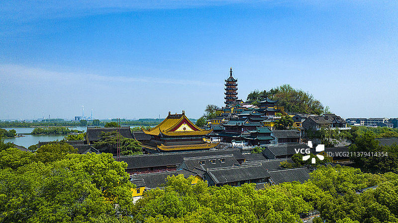江苏镇江金山风景区图片素材