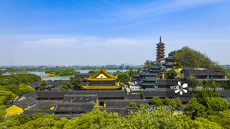 江苏镇江金山风景区图片素材