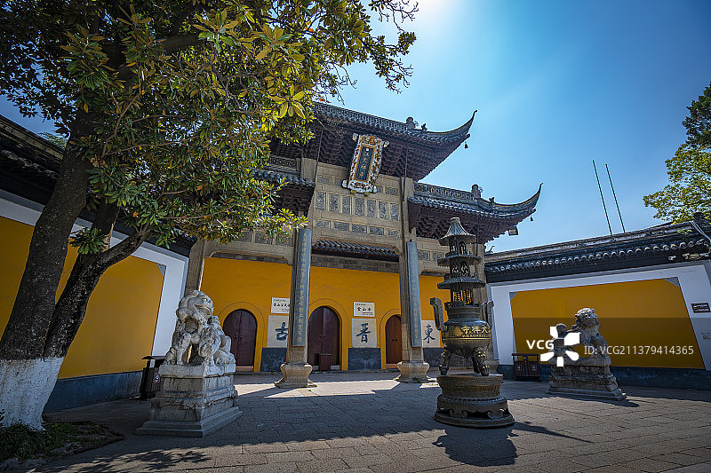 江苏镇江金山风景区图片素材