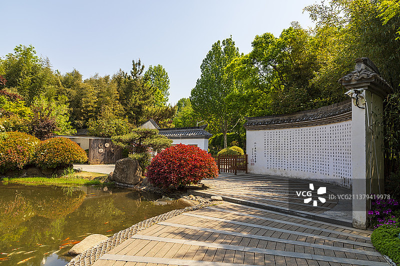 河南省郑州市绿博园：湖南园（湘园）图片素材