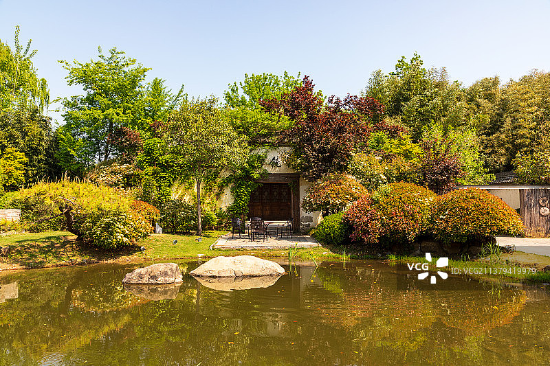 河南省郑州市绿博园：湖南园（湘园）图片素材