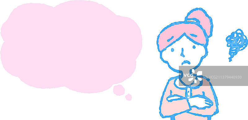 带演讲稿的女子上半身面部姿势图片素材