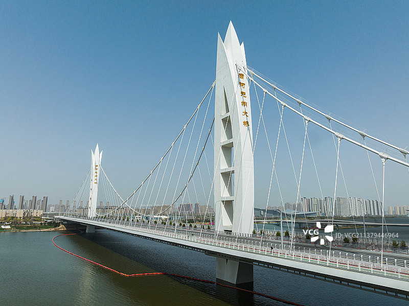 西安元朔大桥图片素材