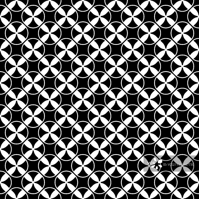 圆形网格无缝图案纹理图片素材