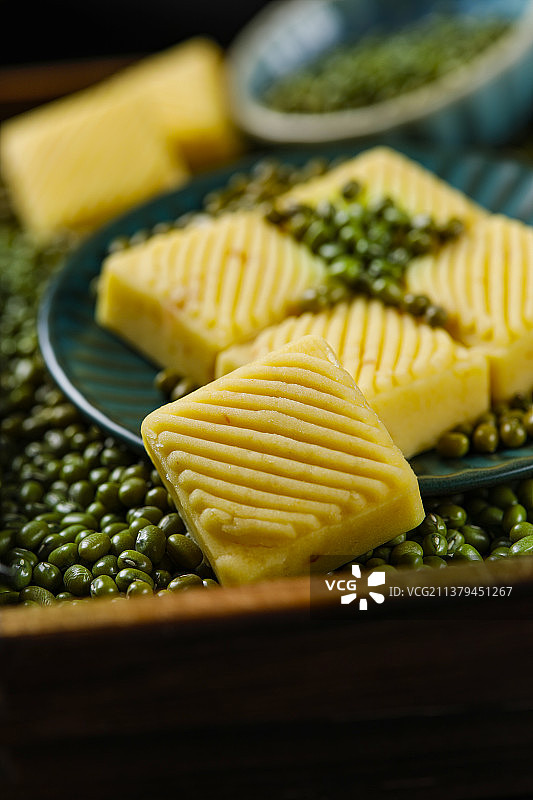 绿豆糕图片素材