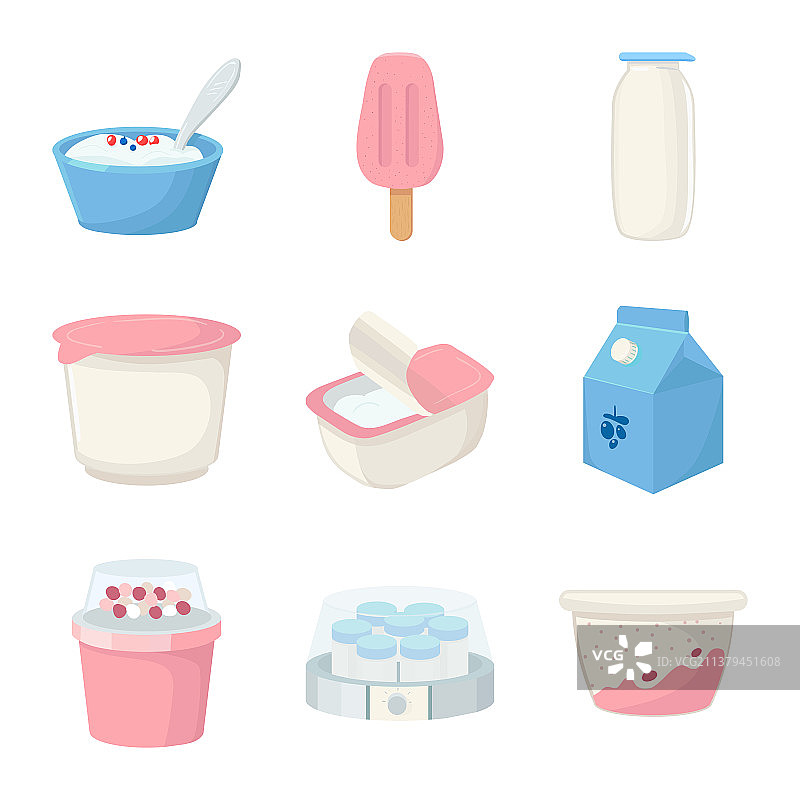 乳制品和新鲜符号图片素材