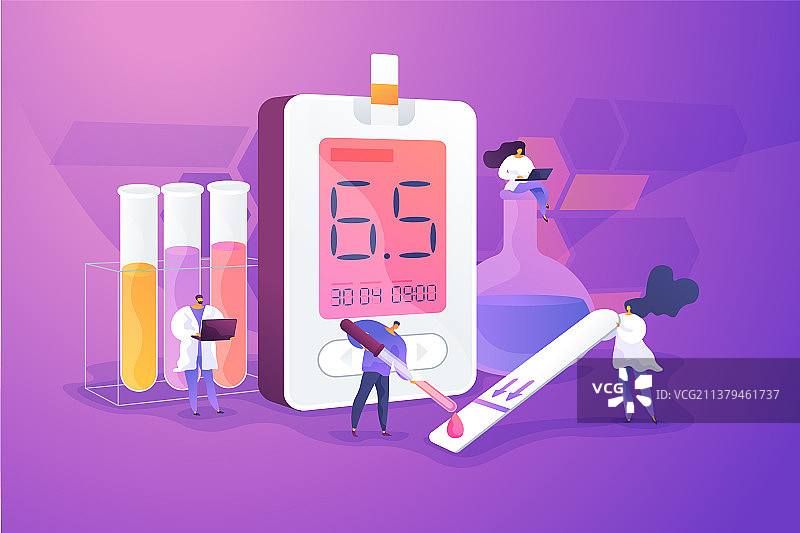 糖尿病概念图片素材