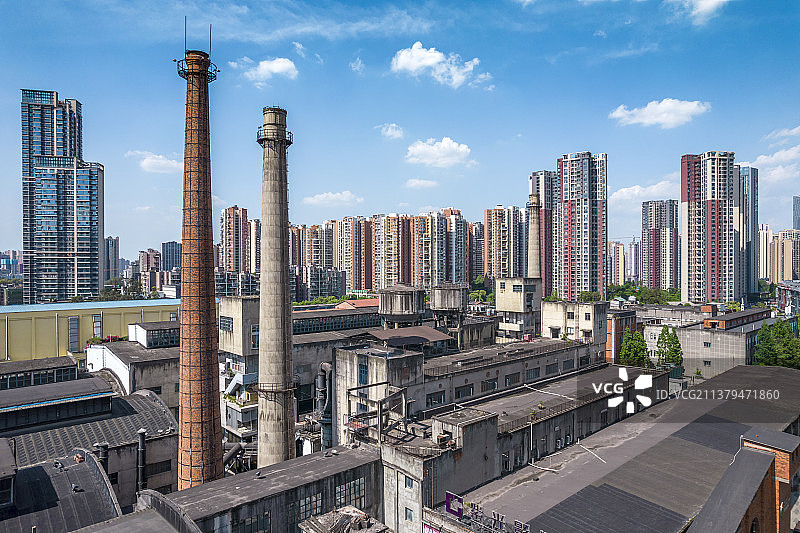 成都成华区东郊记忆城市风光图片素材