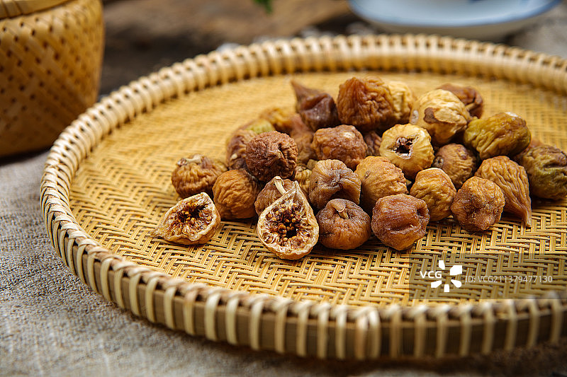 大量无花果干图片素材