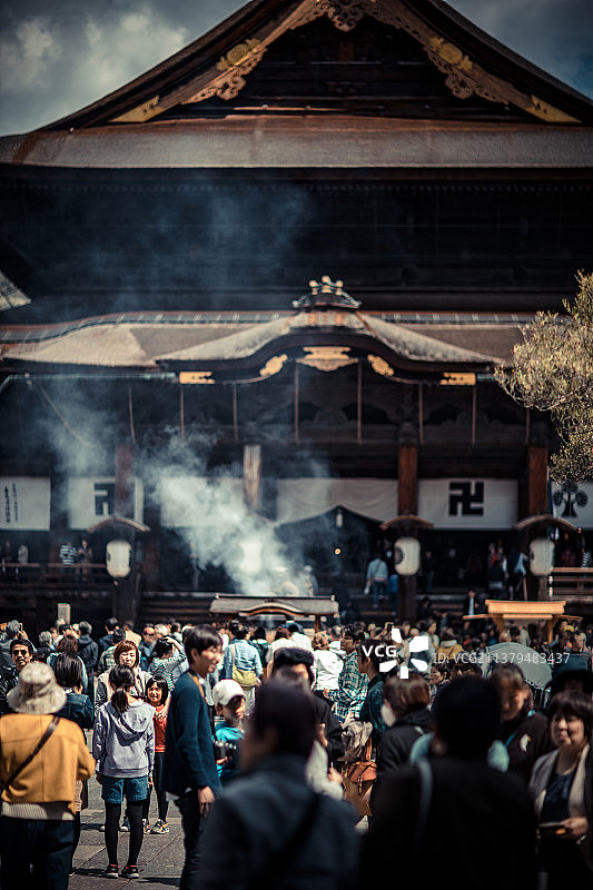 亚洲日本长野县的风光图片素材