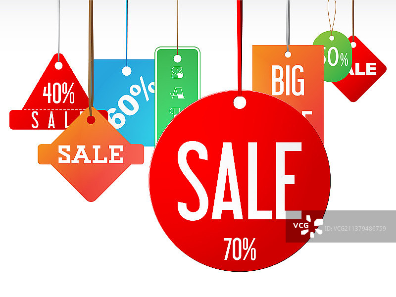 促销标签图片素材
