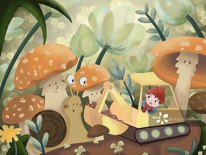 儿童插画图片素材