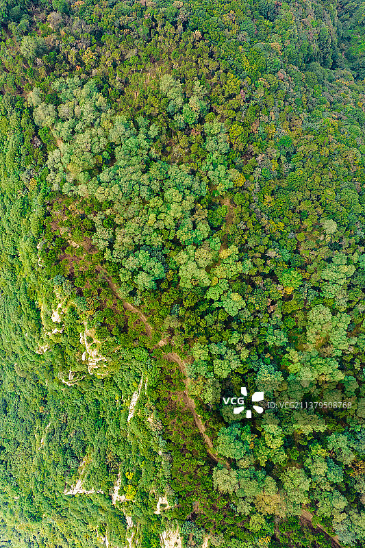 中国河南郑州市登封市嵩山国家重点风景名胜区夏季航拍风光图片素材