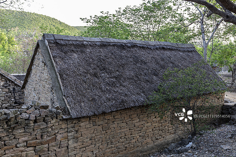 山东省临沂市沂南县沂蒙红色影视基地:沂蒙民居图片素材