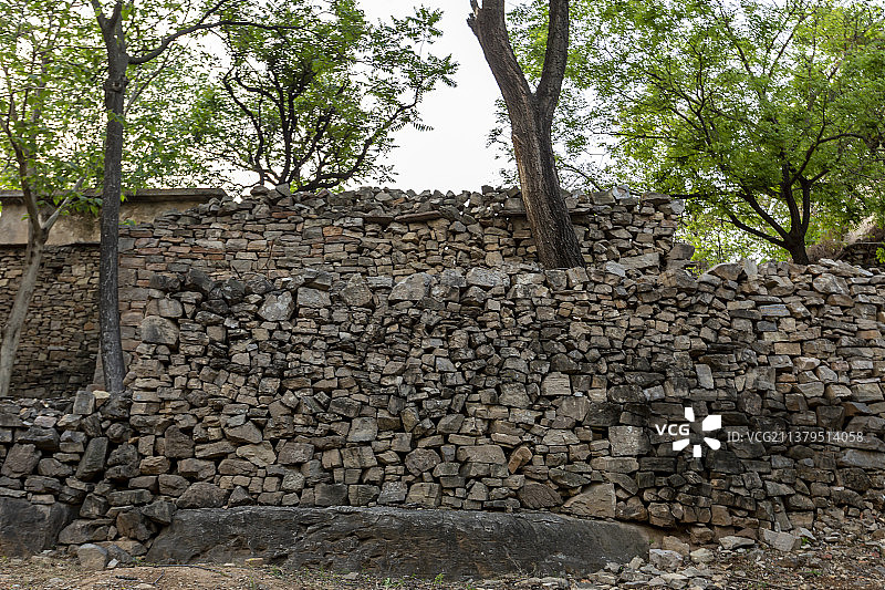 山东省临沂市沂南县沂蒙红色影视基地:沂蒙民居图片素材