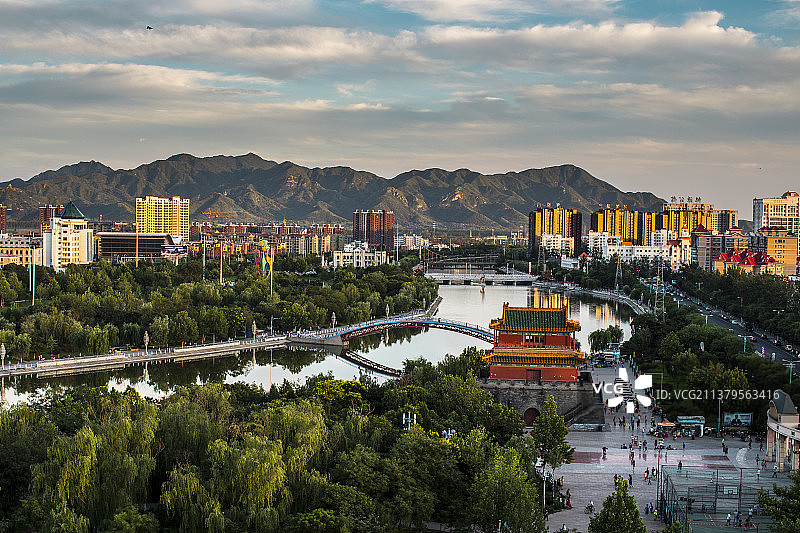 古城新貌图片素材