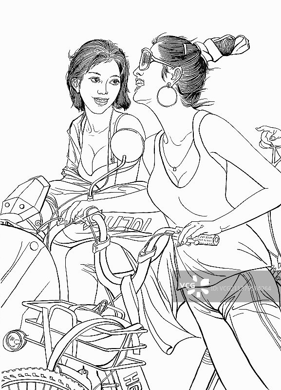 在路上图片素材