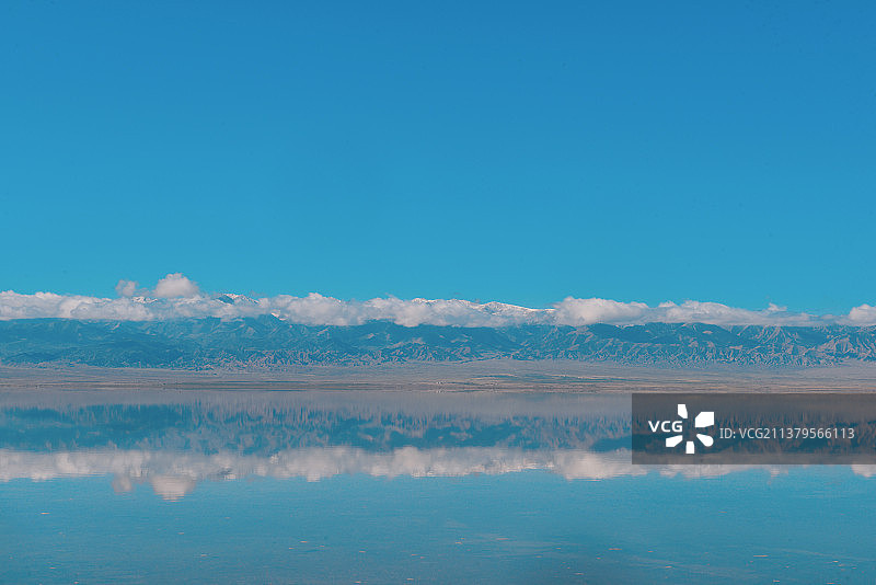 青海茶卡盐湖图片素材