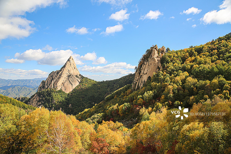 雾灵山风光图片素材