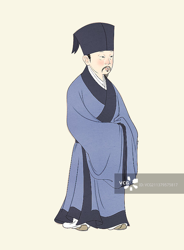 唐宋八大家之苏辙图片素材