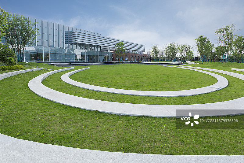 现代建筑与环境艺术公园图片素材