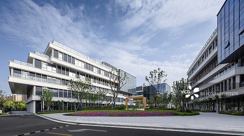 产业园建筑外景图片素材