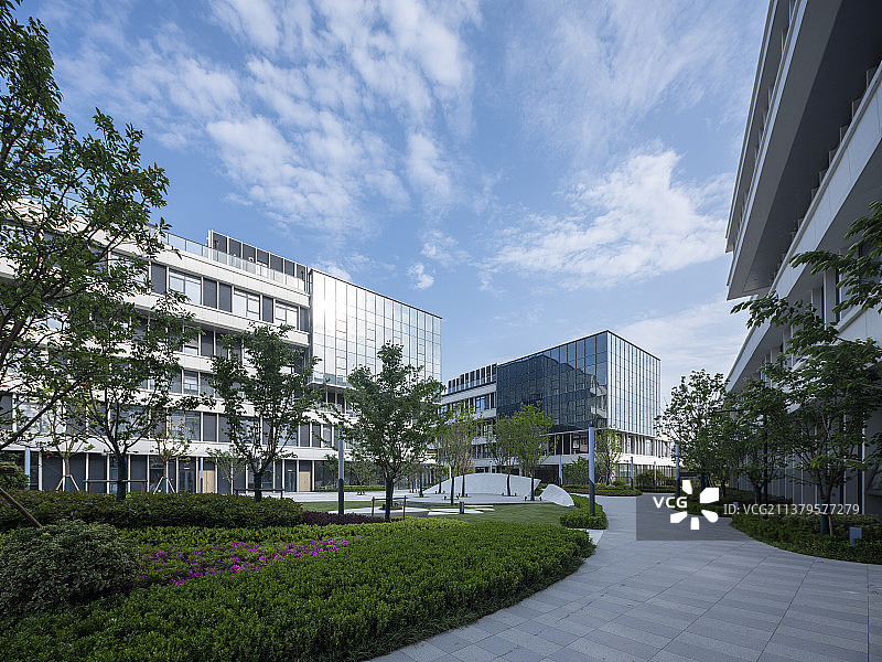 产业园建筑外景图片素材