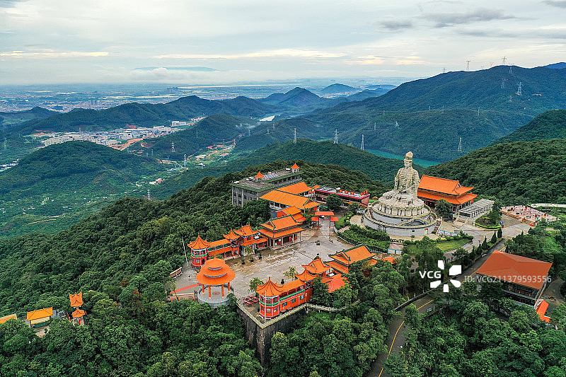 观音寺+广东省东莞市观音山国家森林公园观音寺图片素材
